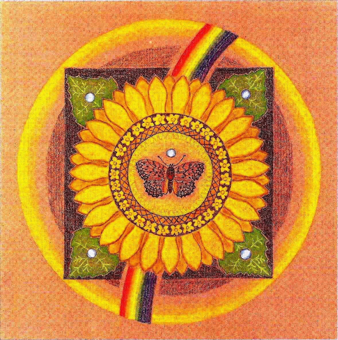 Mandala - Sonne und Erde